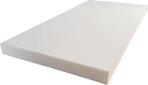 Pannello in schiuma, materasso in schiuma, rigidità media, modello T25, materasso in schiuma, topper, taglio di schiuma, diverse misure, dimensioni: 90x200x8 cm