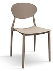 MAGNIFICA - sedia moderna in polipropilene cm 50 x 53 x 81 h