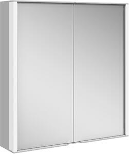 KEUCO ROYAL MATCH armoire de toilette murale 2 portes en miroir double cristal, 650mm, 12801171301, 12801171301