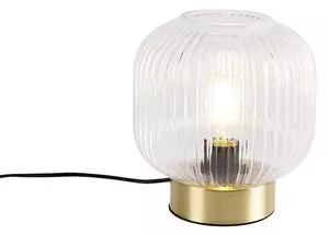Lampada da tavolo Art Déco in ottone - Karel