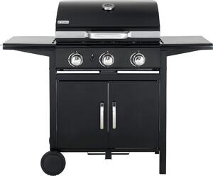 TEPRO Barbecue a gas "Mayfield" - 3 bruciatori - nero - 3152