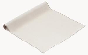 Runner in lino con bordino Kennedy