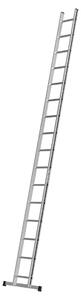 Scala a pioli Hymer Alu Pro, 16 pioli, lunghezza 4,53 m, altezza massima raggiungibile 5,43 m, peso 7,7 kg