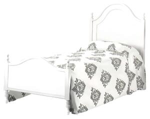 AQUILAE - letto singolo in legno bianco cm 100 x 212 x 135 h