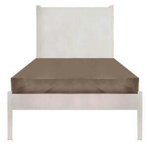 CELESTIA - letto singolo in legno bianco cm 100 x 212 x 115 h