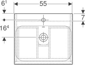 Geberit 501914011 Renova Plan Set MWT m. US, 1 Schubl