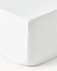 Lenzuolo con angoli boxspring in raso di cotone Premium