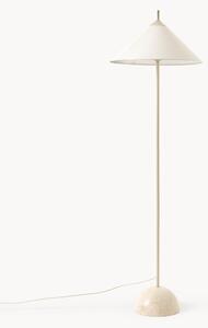 Lampada da terra con base in marmo Vica