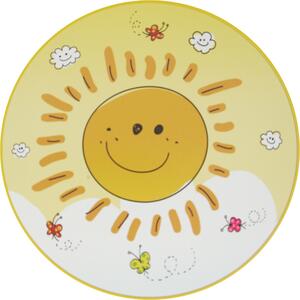 Niermann Leuchten Applique Sunny - Dimensioni: 25 cm x 25 cm x 8 cm - Colore: giallo, multicolore; 40688