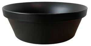 Lavabo in Vetroceramica MADA, nero, 40 cm