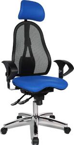 Sitness 45 sedia girevole blu