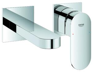 Miscelatore per lavabo Grohe, serie Plus, montaggio a parete, estensione 147 mm, cromato, 1 pz