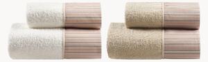 Set di 4 asciugamani in cotone Garis