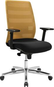 Sedia girevole da ufficio Topstar Airpoint II nero / ocra