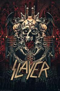 Posters, Stampe Slayer - Skullagramm