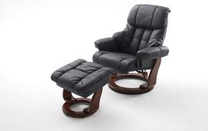 Poltrona relax con poggiapiedi CALGARY