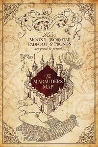 Posters, Stampe Harry Potter - Marauders Map, (80 x 120 cm)