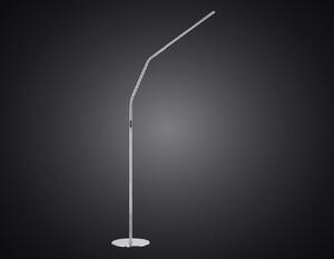 Daylight Slimline 4, lampada da terra a LED da 13,6 W in acciaio spazzolato