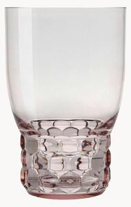 Set di 4 bicchieri con motivo in rilievo Jellies