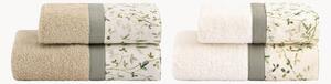 Set di 4 asciugamani in cotone Ivy