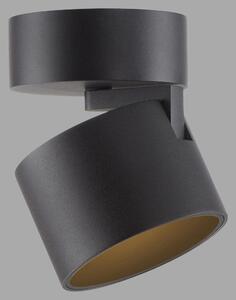 PAUL NEUHAUS Lampada da soffitto a LED PURE Cup, nera, dimmerabile, orientabile e girevole, 2700 K
