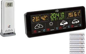 TFA.me 35.8107.01 ID-07 Stazione meteorologica wireless WLAN Previsioni meteo a 4 giorni wetter.com 40 diversi simboli meteorologici Display a colori : con batterie incluse