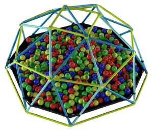 TP Toys | Cupola da arrampicata con sabbiera - Giardino - stabile - favorisce lo sviluppo delle capacità motorie - ideale per i bambini