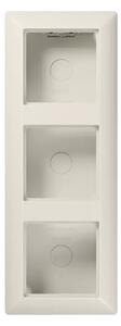 Jung tappo da esterno 3 poli cs cornice sagomata AS 583 A W