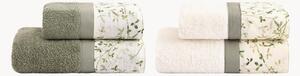 Set di 4 asciugamani in cotone Ivy
