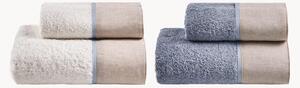 Set di 4 asciugamani in cotone Codewashed