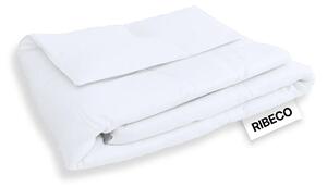 RIBECO GERMANY Piumino 155x220 cm – Classe di calore leggera – morbida coperta con regolazione della temperatura e trapuntatura a cassettoni