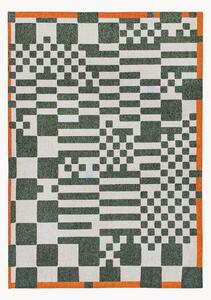 Tappeto jacquard lavabile da interno-esterno Chess