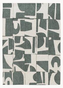 Tappeto jacquard lavabile da interno-esterno Papercut