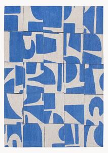 Tappeto jacquard lavabile da interno-esterno Papercut