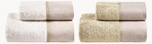 Set di 4 asciugamani in cotone Codewashed