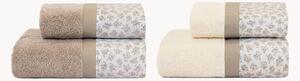 Set di 4 asciugamani in cotone Petit