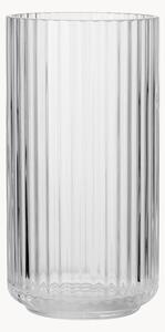 Vaso in vetro soffiato Lyngby, alt. 21 cm
