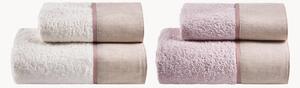 Set di 4 asciugamani in cotone Codewashed