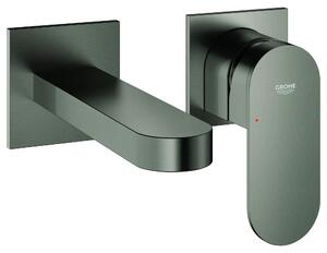 Miscelatore per lavabo Grohe, serie Plus, montaggio a parete, 147 mm, hard graphite, 1 pz