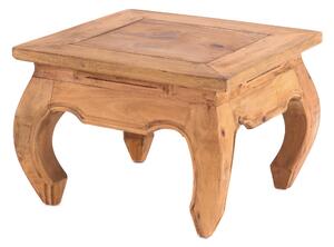 TAVOLO OPIUM "EAST 50" | 50x50x35cm, mogano | tavolino | colore: 08 cerato miele
