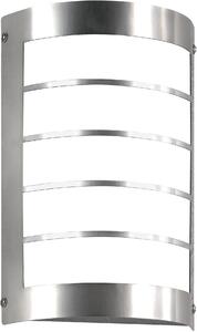 CMD 29/1/LED/BM Applique in acciaio inox IP44 vetro opalino 3000K con rilevatore di movimento