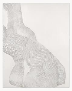 Quadro dipinto a mano White Sculpture 1