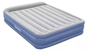 Materasso matrimoniale gonfiabile con pompa integrata e superficie floccata 203x152xH46 cm BESTWAY 67630