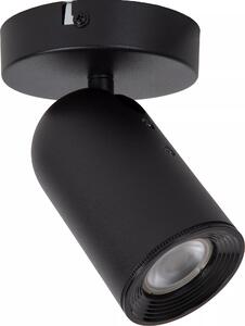 Spot a soffitto nero PUNCH 1xGU10 35W Lucide