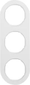 Berker 10132089 Cornice bianco polare, lucido Serie R.classic
