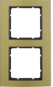Berker 10123016 Cornice in alluminio, oro/antracite Berker B.3