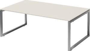 Postazione di lavoro direzionale/tavolo da conferenza Cito | base a O ad altezza fissa, larghezza 2000 mm, profondità 1200 mm