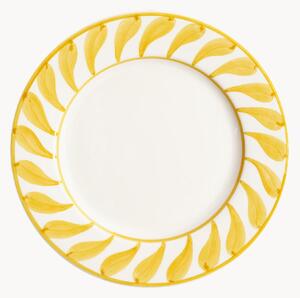Piatto da insalata dipinto a mano Swirl