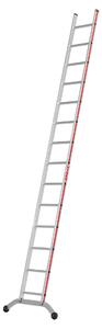 Scala a pioli Hymer, 14 pioli, lunghezza 4,11 m, altezza massima 4,99 m, peso 7,3 kg