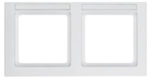Berker 10226099 Cornice con campo di scrittura inseribile bianco polare e Berker Q.3